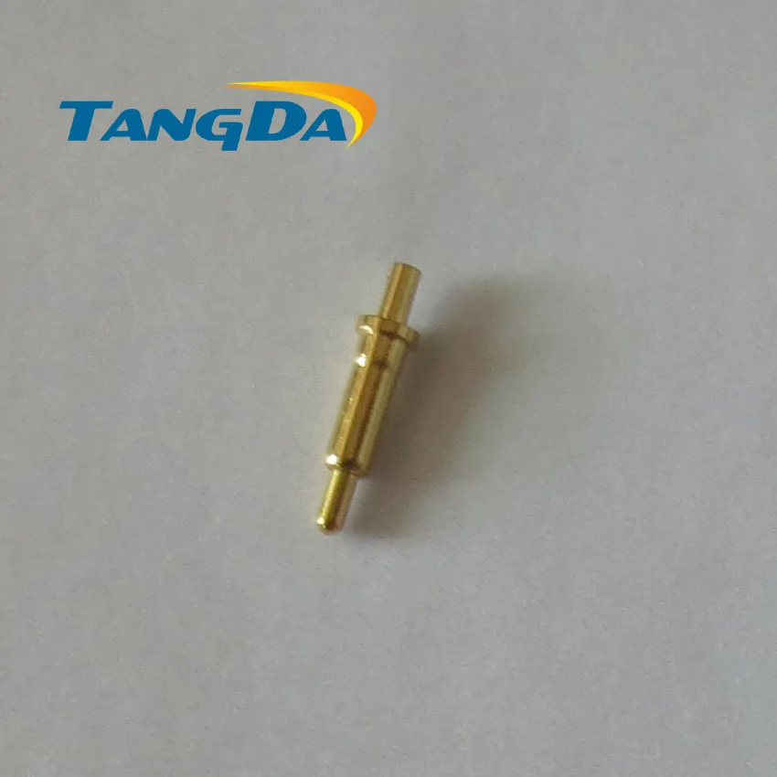 

Tangda DHL/EMS D2*9mm+2mm tail 1K PCS pogo pin connector Battery spring 1P Through Hole 1.2A