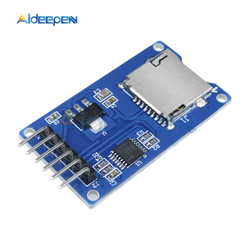 Micro SD TF Card Module Micro SD Card Reader Module Storage Expansion Board SPI interfaces With Level Conversion For Arduino