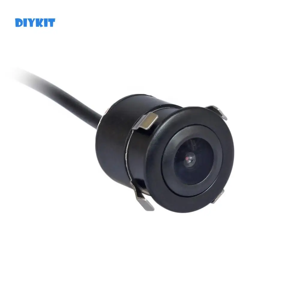 

DIYKIT 12V DC 120 degree Mini Color CMOS Reverse Backup Rear View Car Camera