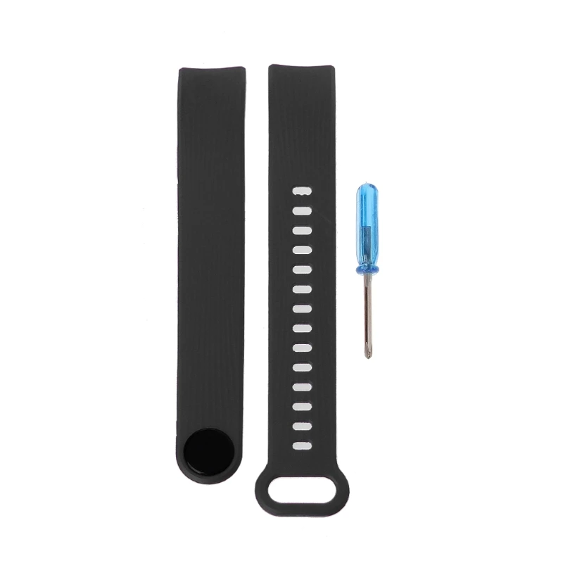 OOTDTY Intelligente Da Polso Cinturino In Silicone Fascia Regolabile Per Huawei Honor 3 Della Vigilanza Del Braccialetto Accessorio di Ricambio