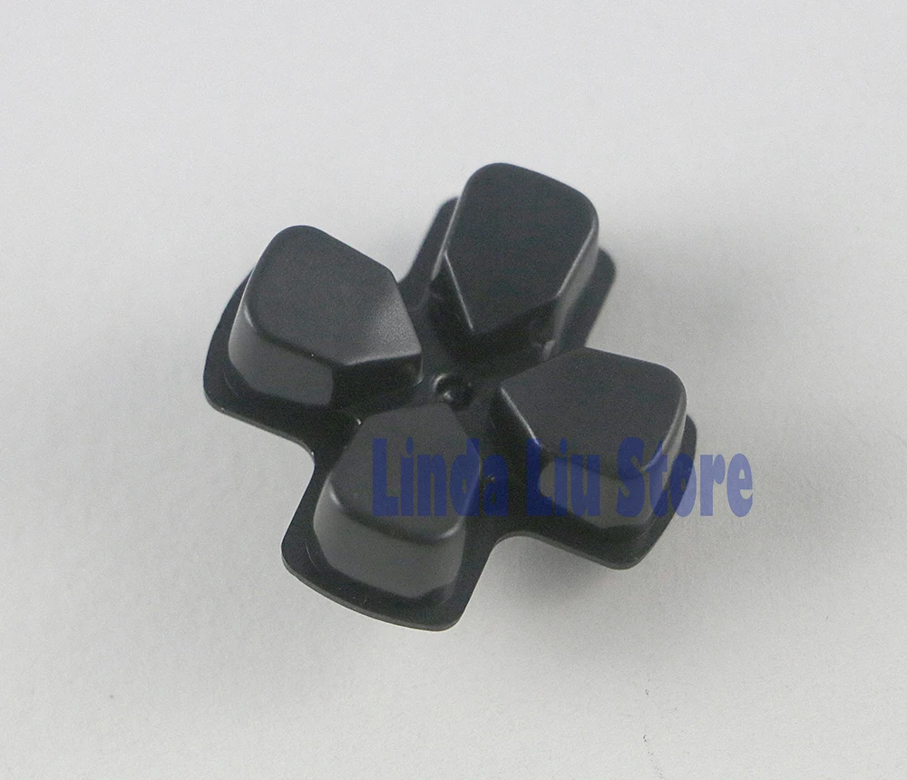 PS4 컨트롤러용 50개/몫 블랙 버튼 키 PS4 방향 조절 핸들 크로스 버튼 키