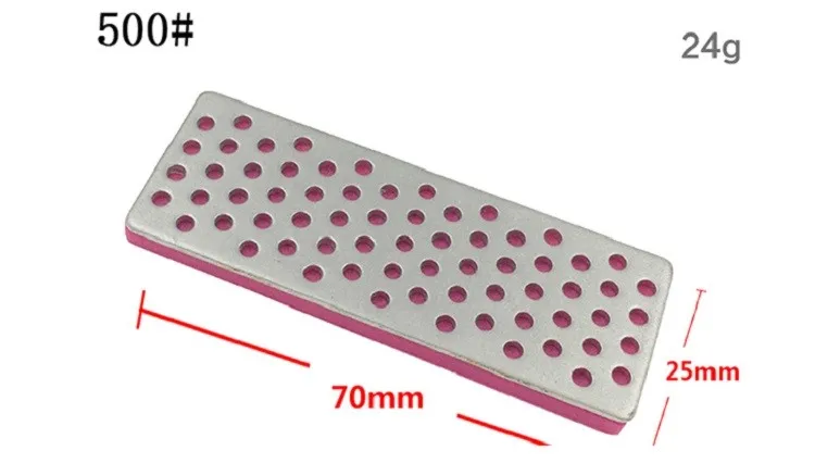 Mới 70*25 Mm Kim Cương Đá Mài Đá Mài Bộ Cho Dao Trượt Tuyết Cạnh Chuyên Nghiệp Dao 240 #-1000 #