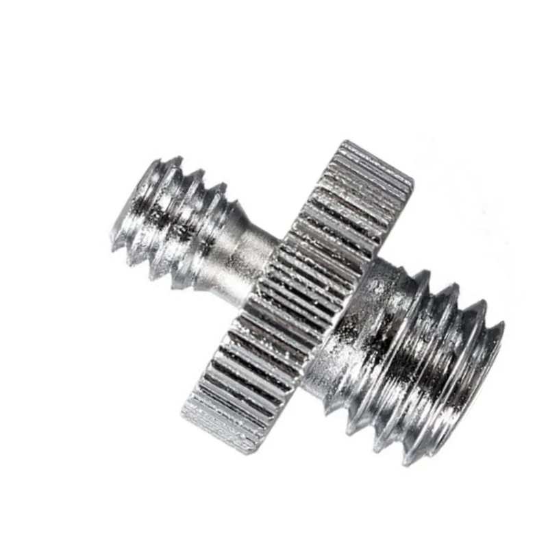 1 ชิ้นอุปกรณ์เสริมกล้อง 1/4 "ถึง 3/8" ชาย Threaded โลหะสกรูสำหรับขาตั้งกล้องขาตั้งกล้อง DSLR อุปกรณ์เสริม SLR