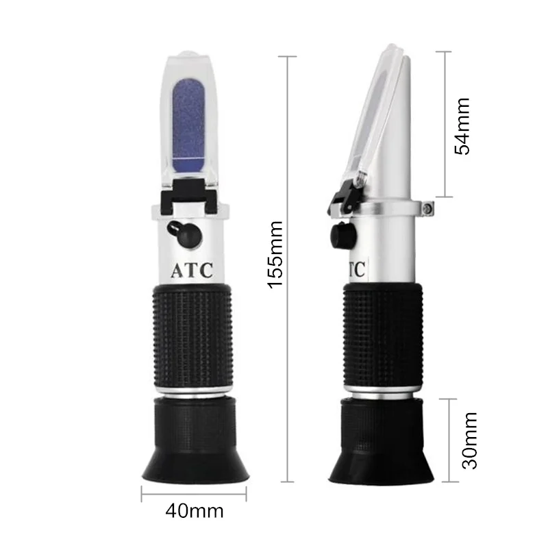 Handheld Glycol Antifreeze Refractometer Car Antifreeze 1-1.4 Engine Battery Fluid Hydrometer Antifreeze Point Tester