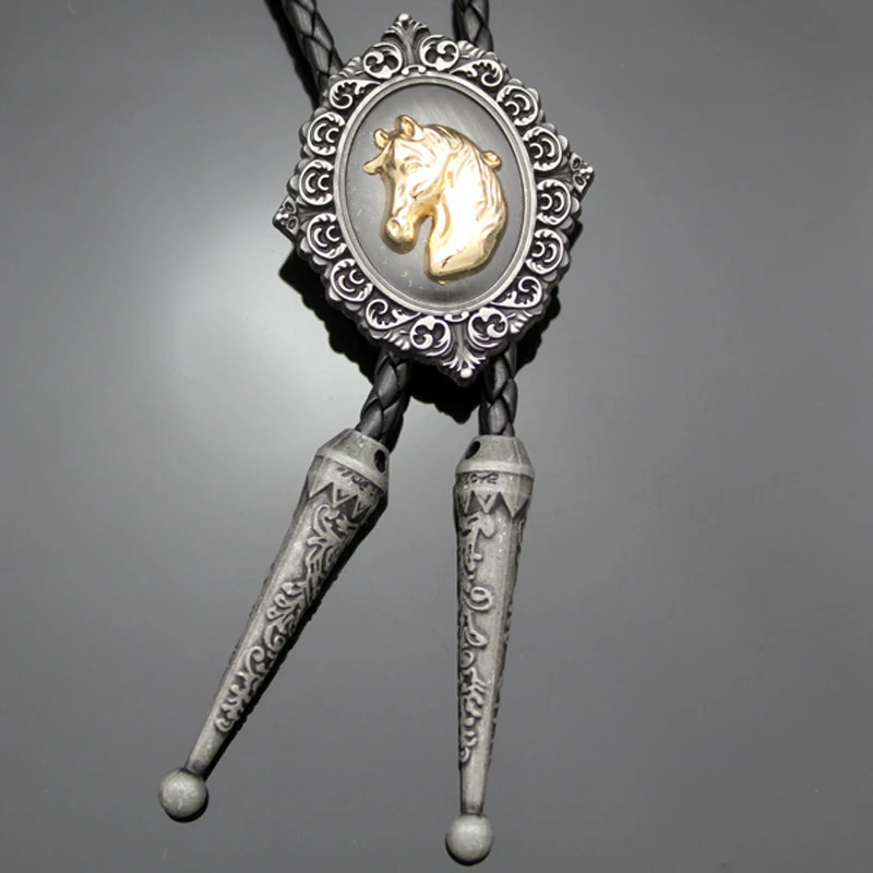 

Западный ковбойский кожаный ремень, танцевальный галстук Rodeo Bolo, галстук бола, Женское и мужское ожерелье, винтажные ювелирные аксессуары