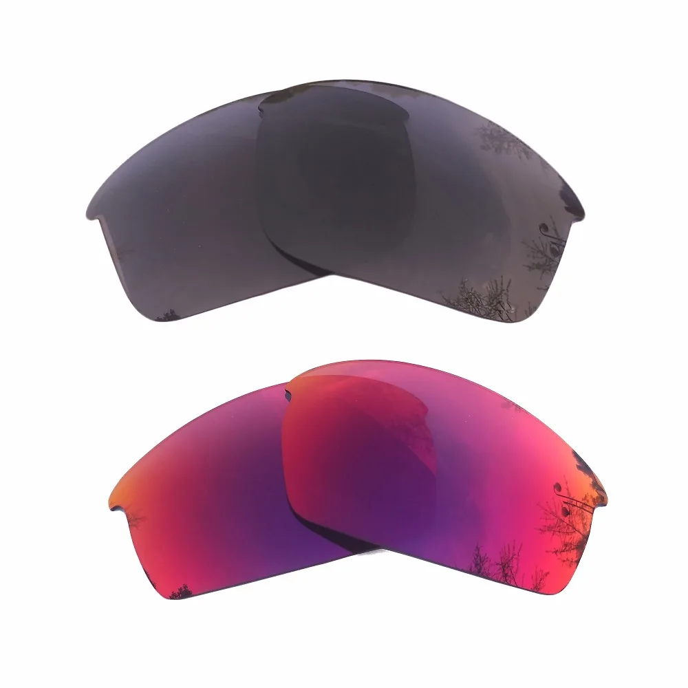 

Black & Midnight Sun Mirrored Polarized Replacement Lenses for Bottle Rocket Frame 100% UVA & UVB