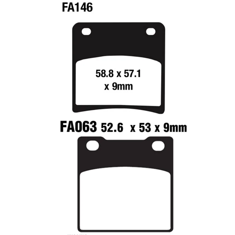 Motorcycle Brake Pads Front Rear For Suzuki GSX 600 F Katana 1988-1997 GSX 750 F Katana 1989 1990 1991 1992 1993 1994 1995-1997