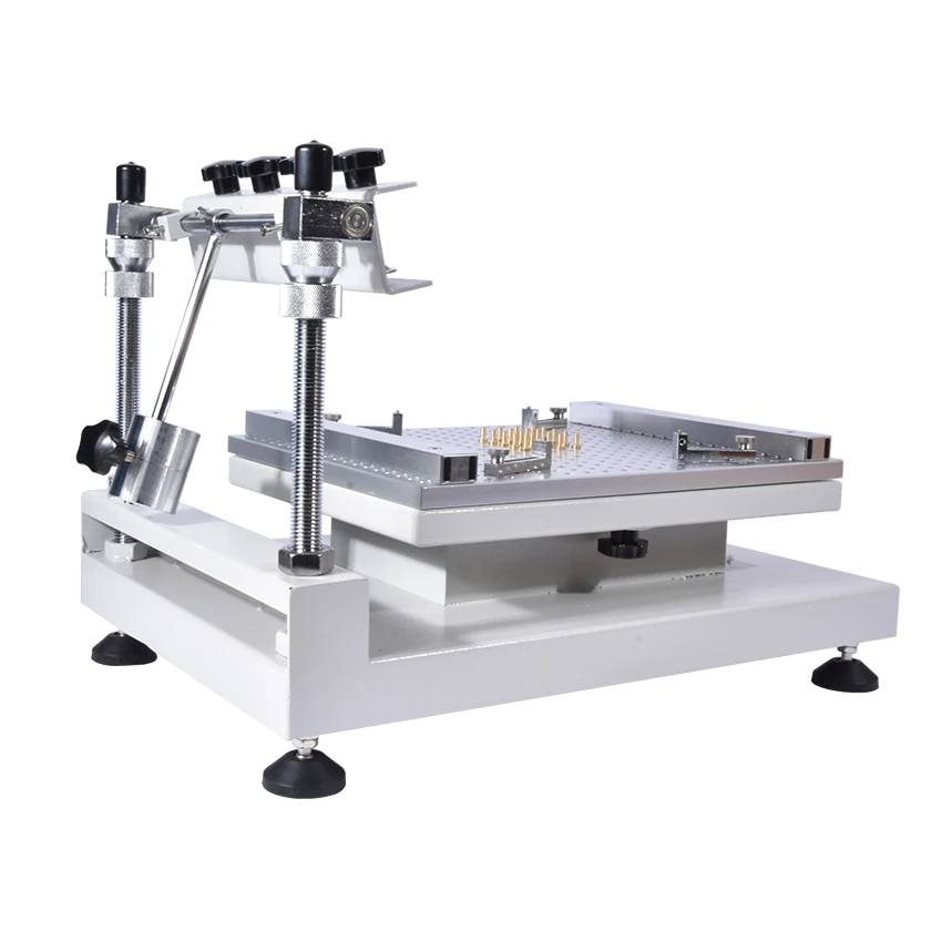 1PC High precision screen printing machines Solder paste SMT printing manual printing and screen printing machine