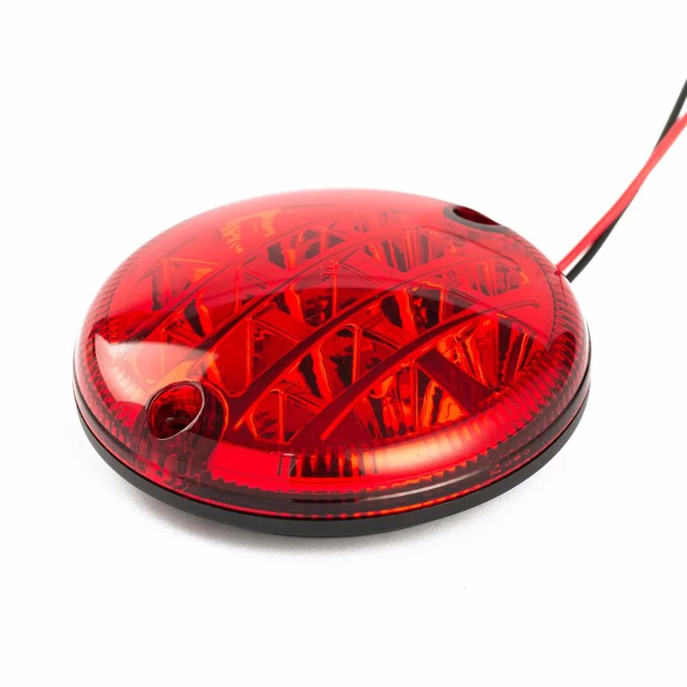 12V / 24V LED 95mm Waterproof Truck Trailer Light Fog Light Red Rear Row Car Universal Fog Light High Quality Led Fog Light