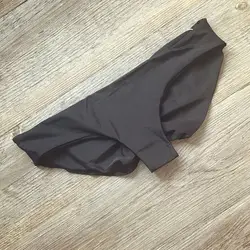 Bikini brasileño unicolor para mujer, de 4 colores traje de baño, Tanga, parte inferior, A117, 2024