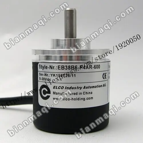 

The Elco ELCO EB38B6-P4AR-600 -1000-1024-1200-500 rotary encoder shaft diameter outer diameter of 38mm 6mm600 line