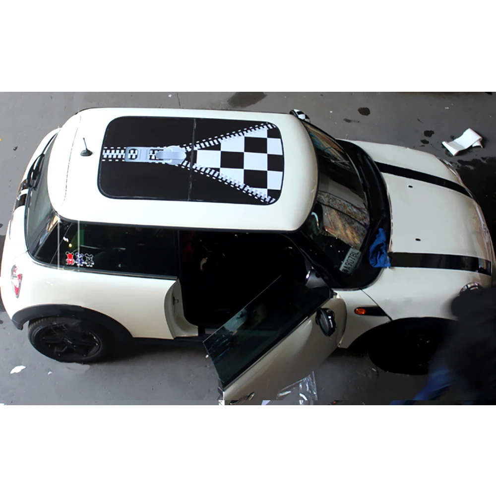 Union Jack Sun roof Graphics Stickers Sunroof for Mini Clubman Countryman Hardtop R50 R53 R55 R56 R60 R61 F54 F55 F56 F60