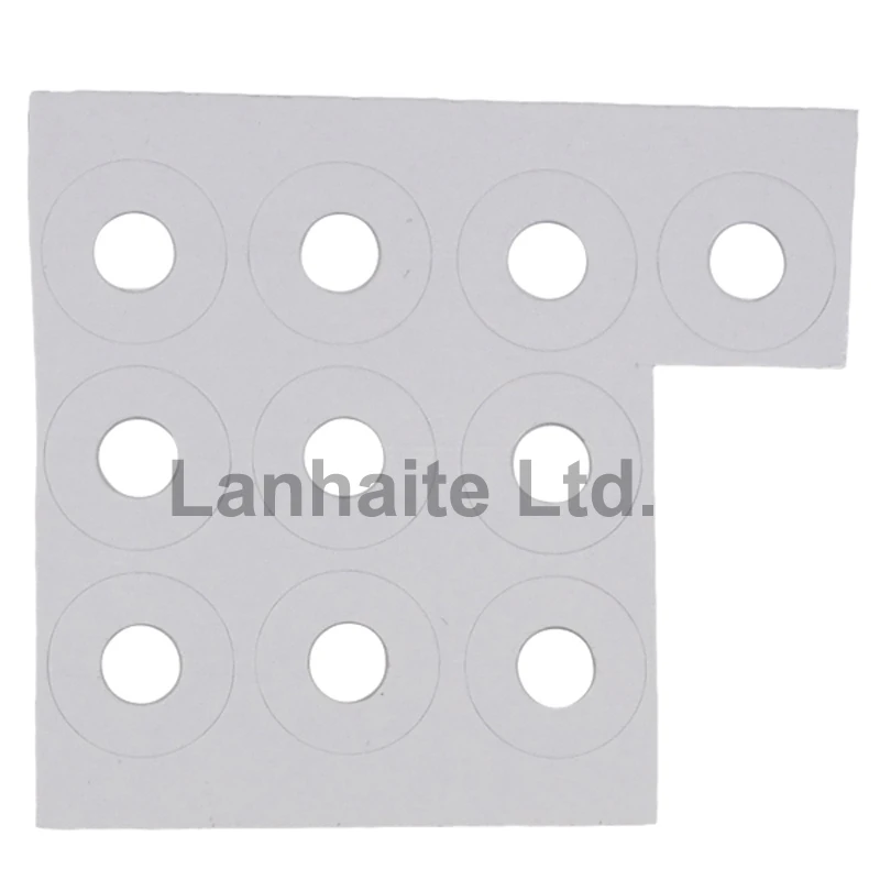 16mm x 0.5mm Paper Insulation Gaskets for LED Protector / Isolator (10 pcs)