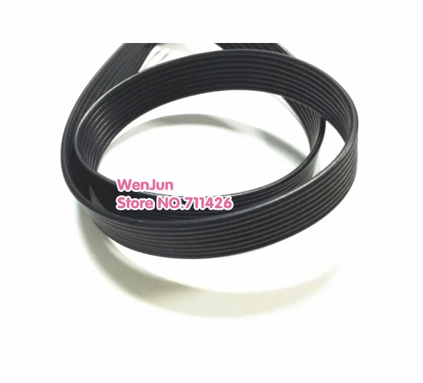 High Quality 8pin all BLACK 1007 18AWG Ribbon Cable for led pixel module 8P connector 8 pin Parallel cable