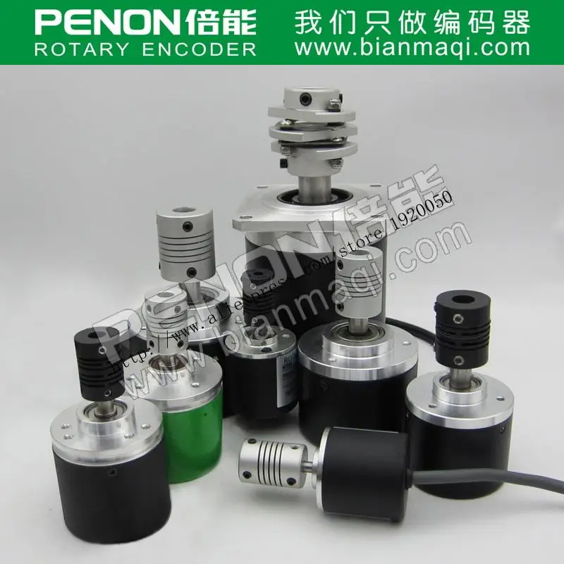 The  I58-Y-1000ZCU46  LIKA 1000 line rotary encoder solid shaft outside diameter of 58mm