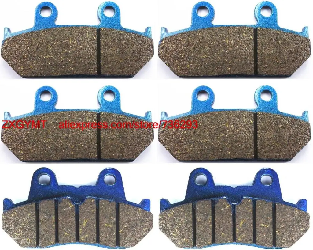 Motorcycle Semi Metallic Disc Brake Pads for HONDA GL1500 GL 1500 Gold Wing,Gold Wing SE 1988 & up