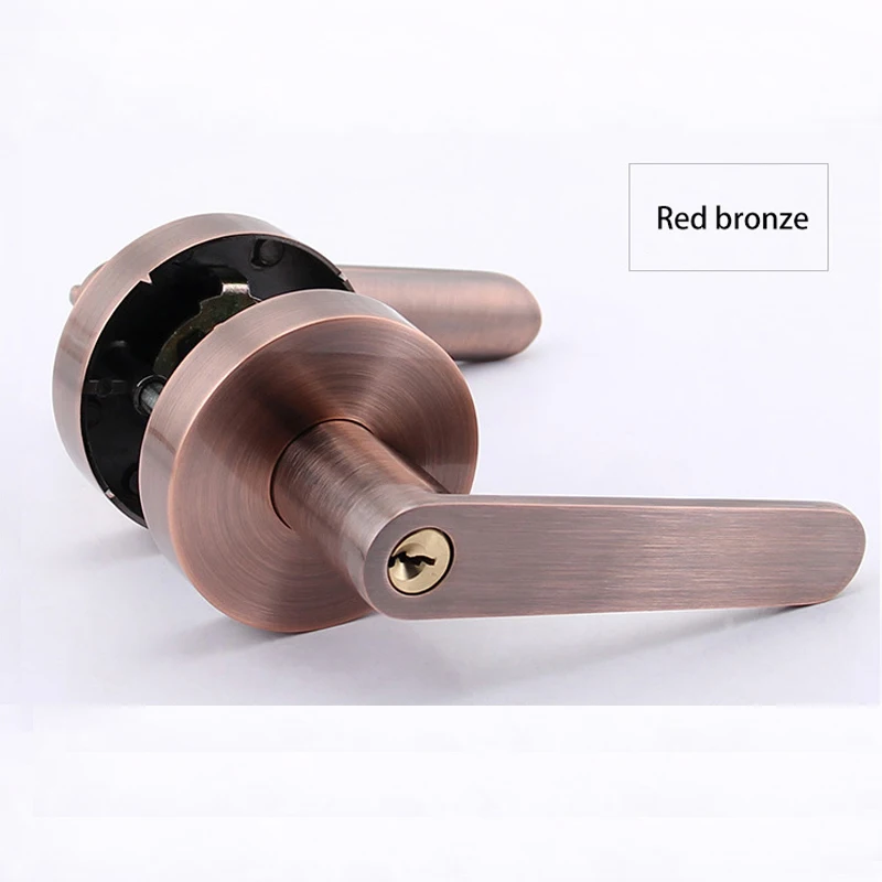 Three Pole Round Handle Lock Spherical General Door Lock Hole Panel ball handle lock universal door lock DL19009