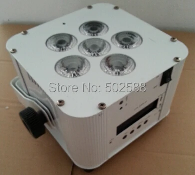 

wholesale 6*6in1 rgbaw+uv ir remote control battery operated wireless dmx led up lights 8pcs/Lot