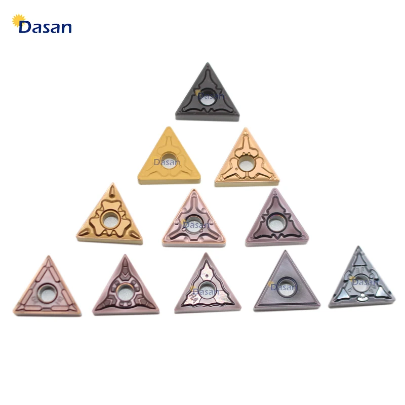 10pcs TNMG160404 Carbide Inserts High Quality Turning Knife Blade TNMG160408 CNC Lathe Metal Plate Cutting Tool