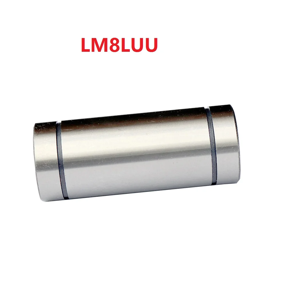 1pcs/lot LM8LUU 8mm Long type Linear bearing linear bushing CNC Bearing for  shaft