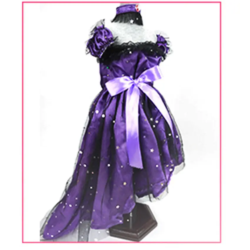 [wamami] W01# Purple Princess Trailing Dress/Outfit For 1/3 SD AOD DZ BJD Dollfie