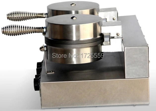 Commercial Double head ice cream cone machine, Waffle cone maker Non-stick coating waffle cone maker