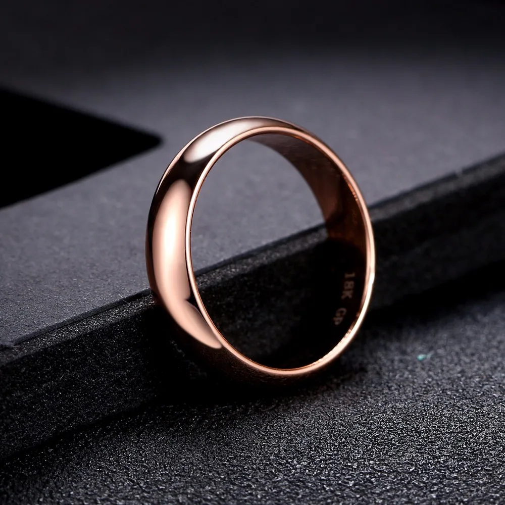 DWR049 Top Quality Classic Anti Allergy 18KRGP Finger Rings For Men And Women Fashion Brand Simple Style Jewelry Anel Anillos