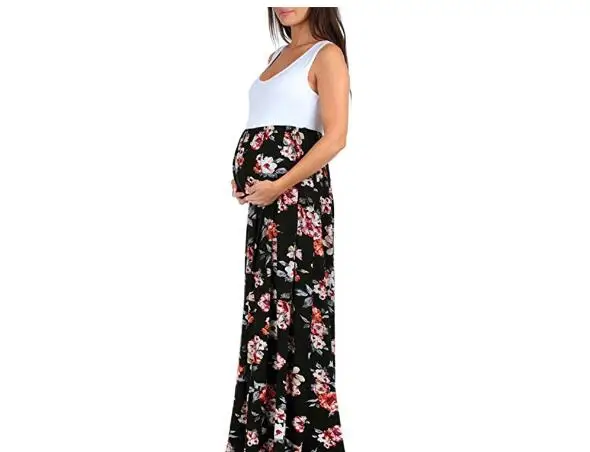 New fashion Maternity Dresses Flowers Maternity Photography Props Off Shoulders Pregnant Dress Pregnancy Photo Shoot