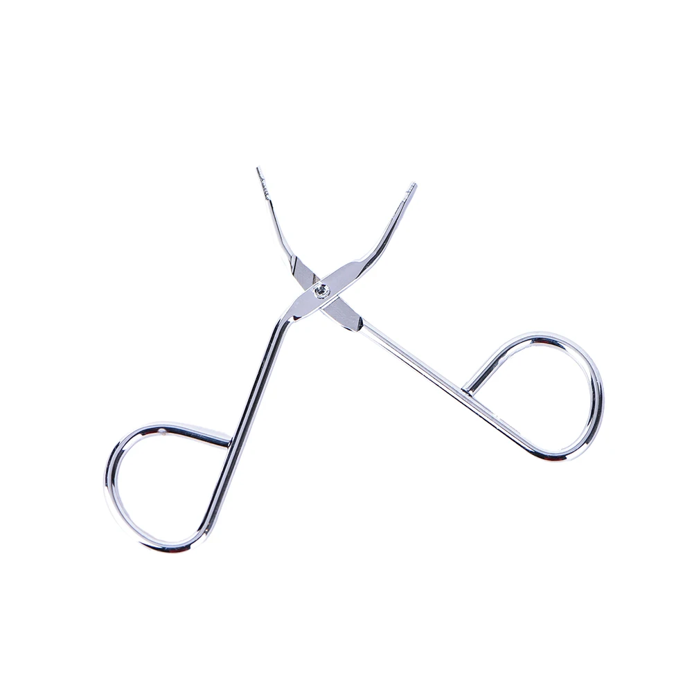 High Quality Hair Remove Scissors Flat Tip Eyebrow Tweezer Clamp Clipper New