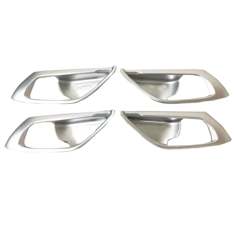 

ABS Chrome indoor Side Door Handle Bowl Cover Trim For Mazda CX-5 CX5 2nd Gen 2017-2018 Car Styling