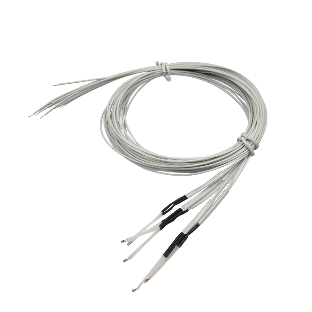 Termistores NTC3950 con cable para impresora 3D Reprap Mend rampas 100 A4988 MK2B Heatbed, 5 unids/lote, 1,4 Kohm