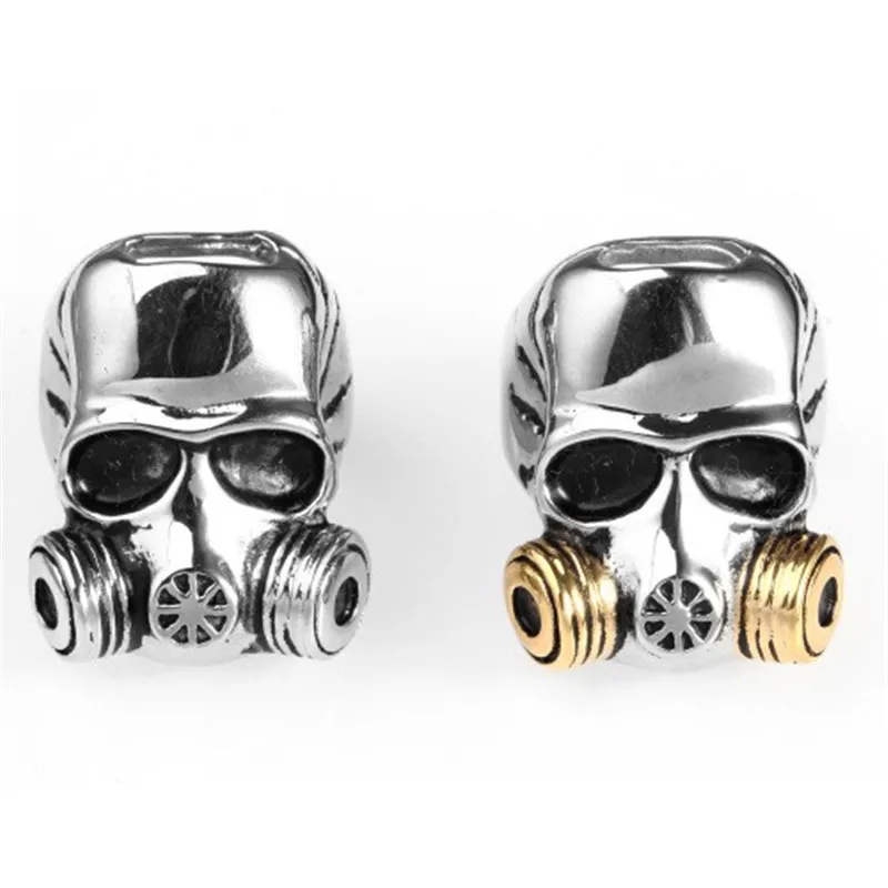 Stainless steel ring Men act the role ofing is tasted Domineering gas mask skull ring