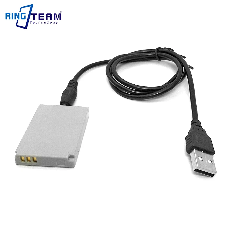 USB-кабель питания постоянного тока 5 В + NB-5L DR30 DR-30, соединитель постоянного тока для камеры Canon Power shot S100 SD970 SD990 SX200 SX210 850 860 IS SX230 HS