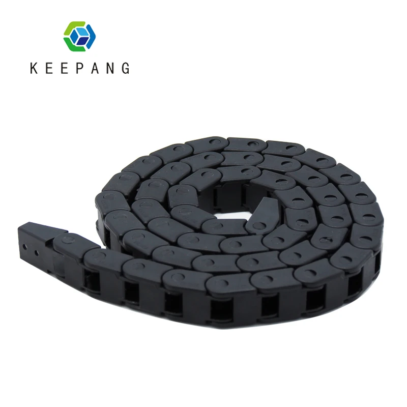 1 meter 7*7mm 10*10mm Cable Drag Chain For 3D Printer Transmission Drag Chain Plastic Router Machine Tools 3D Printer Part