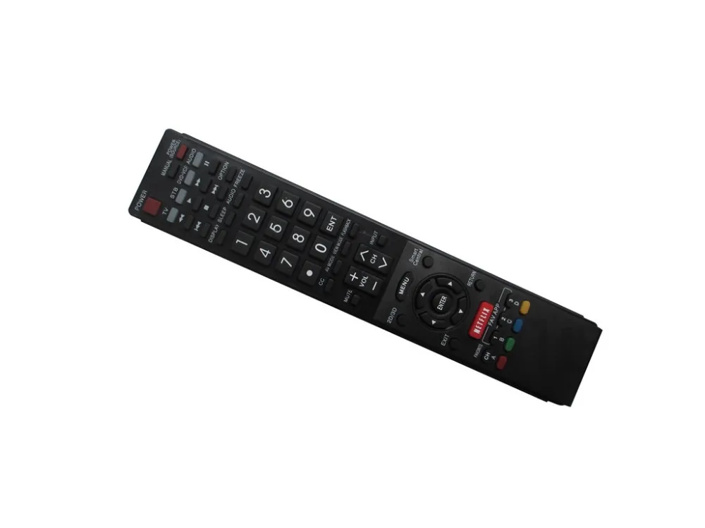 Remote Control For Sharp LC-60LE810UN LC-46LE832UC LC-46LE830UB LC-60LE820UN LC-46LE810U Samrt 3D AQUOS LED HDTV TV