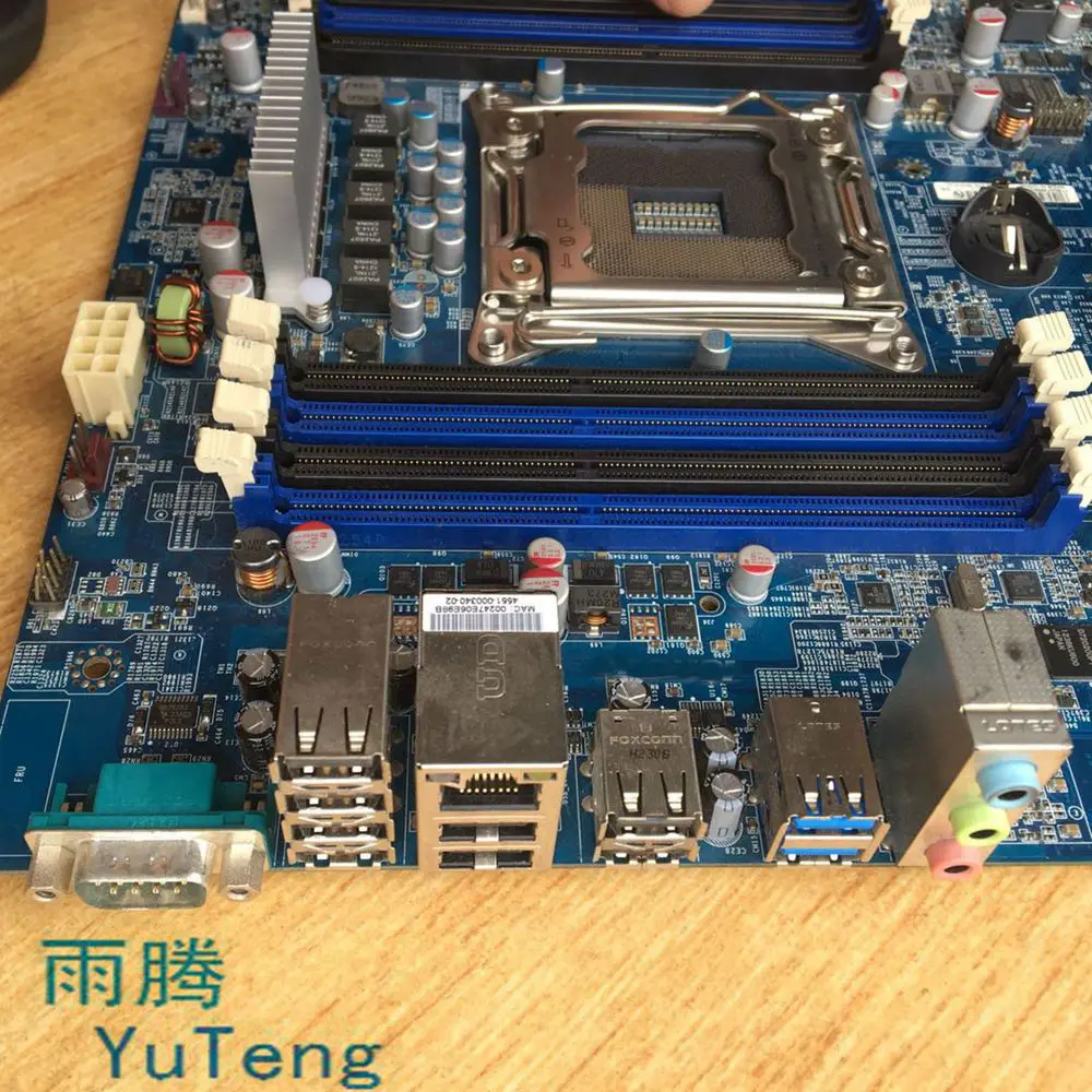 Für Lenovo S30 motherboard, C602 chipsatz, 8 slots DDR3, buchse 2011, FRU 03T842 0 100% test verschiffen