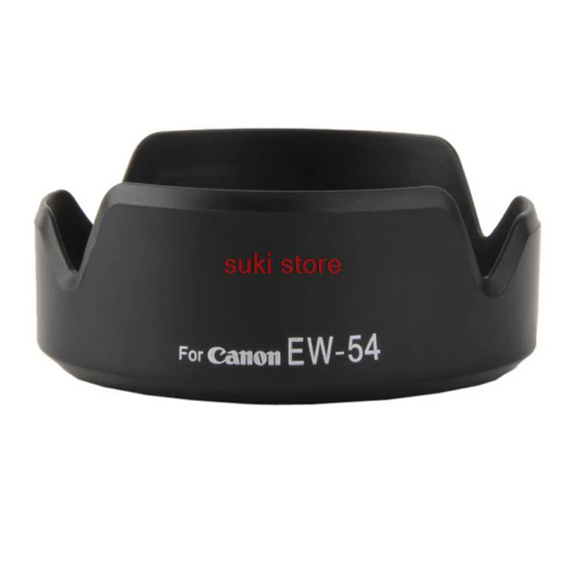 Ew-54 ew54 camera lens hood untuk canon eos m ef-m 18-55mm f3.5-5.6 adalah pengiriman gratis