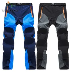 NUONEKO Yeni Erkek Yaz Hızlı Kuru yürüyüş pantolonu Erkekler Açık Spor Nefes Trekking Pantolon Mens Dağcılık Pantolon PN14