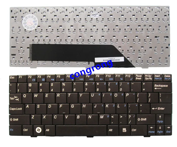 

laptop keyboard For MSI Wind U135 U135DX U160 U165 U100 U180 US English