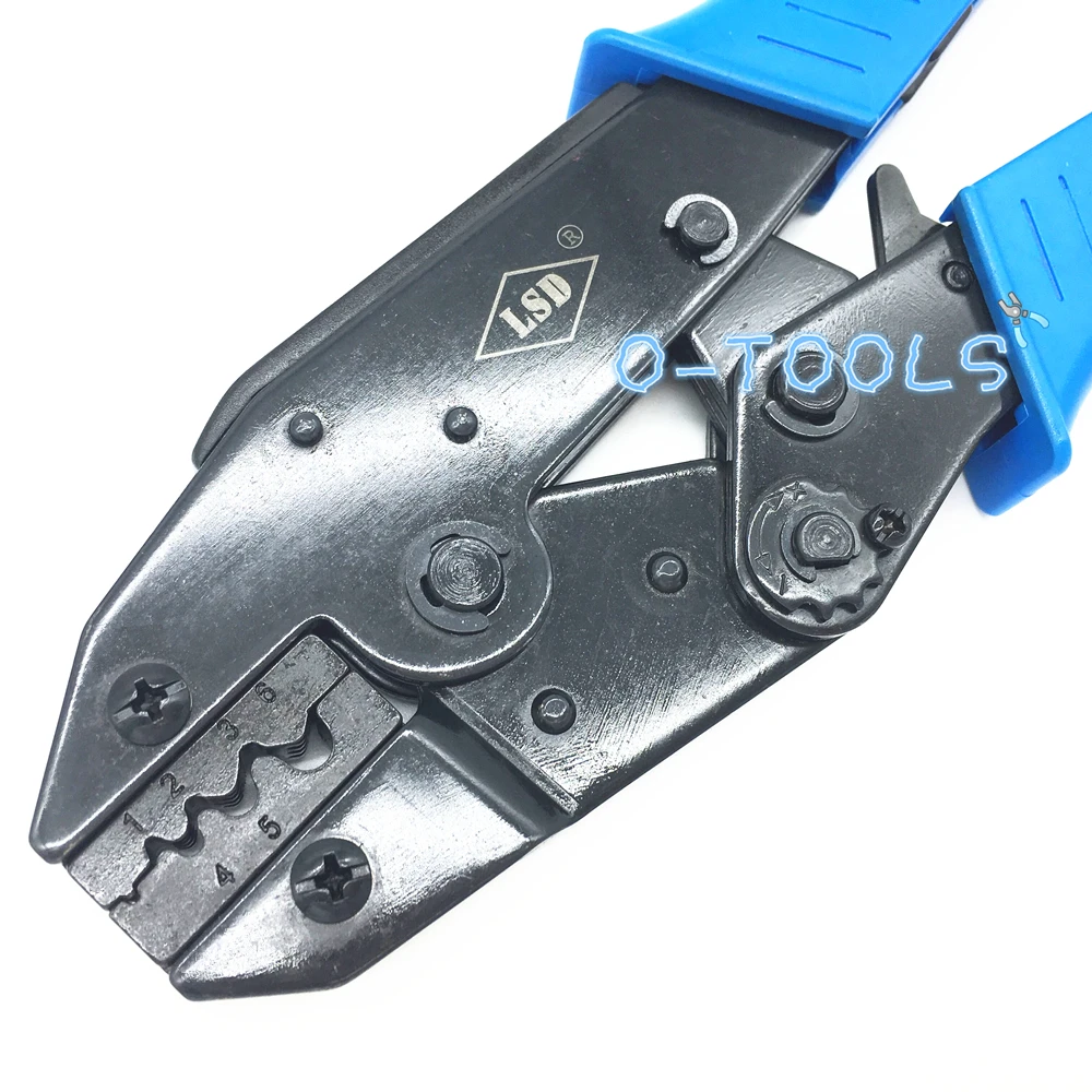 LS-04WF crimping pliers for insulated non-insulated twin ferrules tube terminals 1-6mm2 17-10AWG brand tools