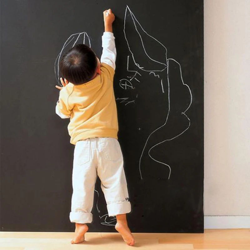 Vinyl Blackboard Chalkboard for Children, Children Drawing Toy, Baby Educational Toy, 30*40cm, 2 PCs/Lot