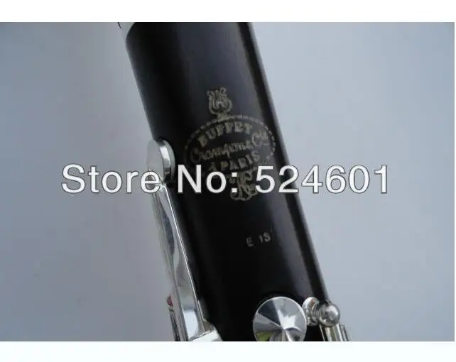 Brand New Buffet Crampon & Cie A PARIS 1986 E13 Bb Clarinet Ebony Wood Tube 17 Key Clarinet With Case Playing Musical Instrument