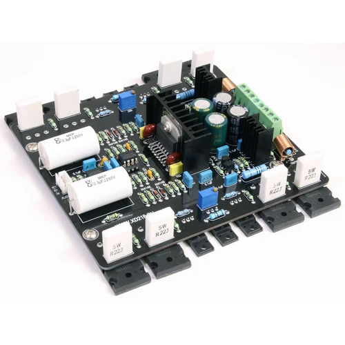 

LM4562 plus LM4702 plus 2SA1943 plus 2SC5200 200W 2.0-channel combined amplifier board