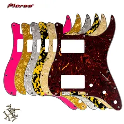 Jakość gitara elektryczna Pickguard dla USA 11 otwory Scratch Plate HH PAF Humbucker cewki dla USA \ meksyk Fd gitara Strat części