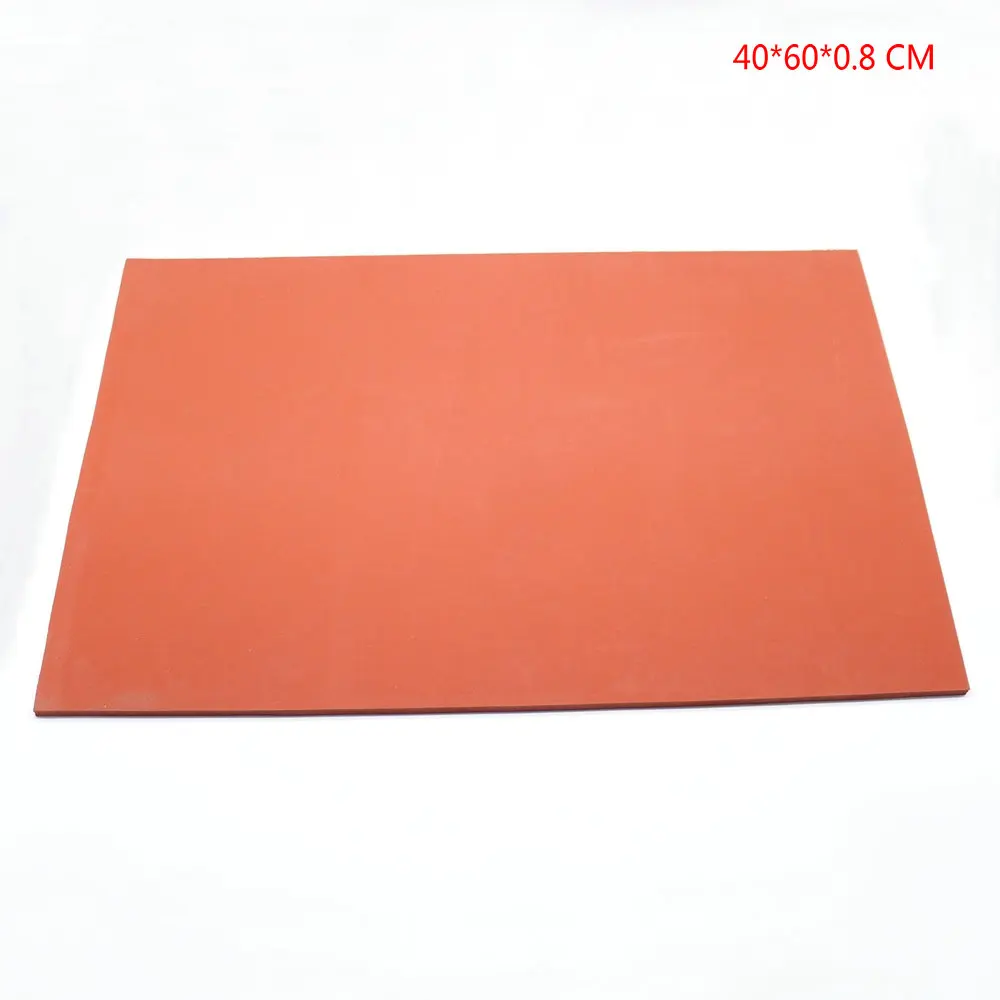 

16"x24" High Temp Silicone Rubber Pad for Flat Heat Press Machine Silicone Pad Silicone Sponge Rubber Sheet Plate Pad