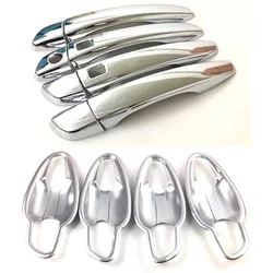 For Peugeot 5008 3008GT 3008 2016 2017 2018 2019 Auto Door Handle Cover Door Bowl Frame Trim ABS Chrome Car Styling Accessories