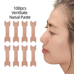 100pcs Stop Snoring Nasal Strips for Better Breath Anti-snoring Strips Easier to Breathe Right Best Way