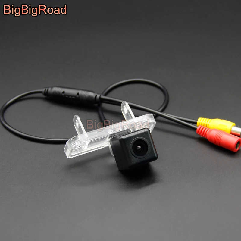 BigBigRoad Car Rear View Parking CCD Camera For Mercedes Benz CLC Class CL CL203 2008-2011 / E Class W211 2002-2008 Night Vision