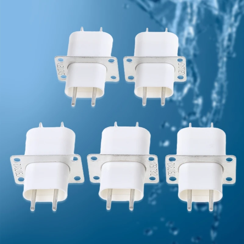 5Pcs Electronic Microwave Oven Magnetron 4 Filament Pin Sockets Converter Home