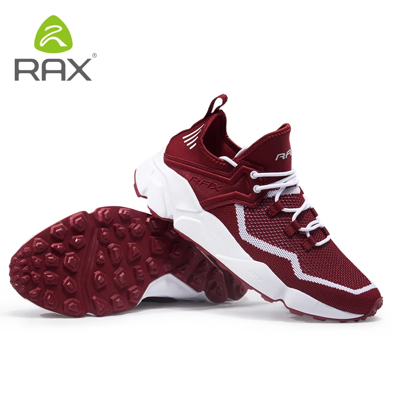 Rax Men\'s Summer Running Shoes Outdoor Sports Sneakers for Women Breathable Gym Running Shoes Light Trekking Shoes Male Walking